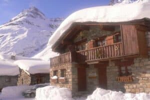 Chalet la Clavarine en hiver