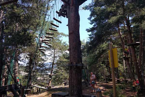 Parc accrobranches Haute-Maurienne